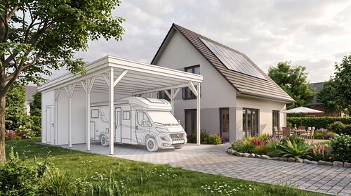 Carportplanung für Wohnmobil